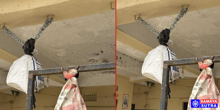 दमक–२ को मतदान केन्द्रमा रहेको घण्टी ढाकियो, आचारसंहिता पालनाका लागि कदम